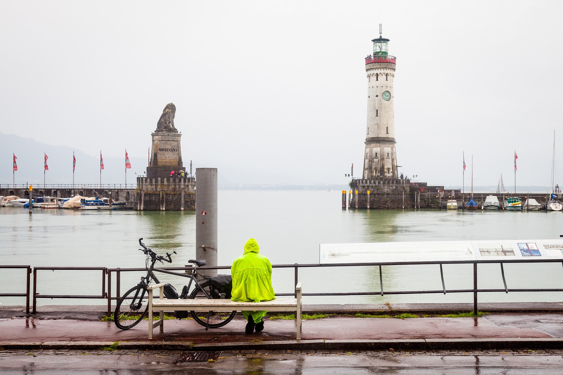 Bicycle Lindau Harbor